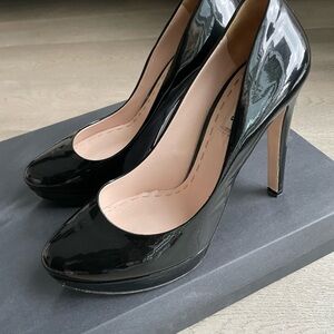 Miu Miu Patent Black Heels